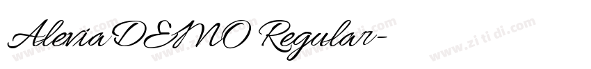 AleviaDEMO Regular字体转换 AleviaDEMO Regular字体转换